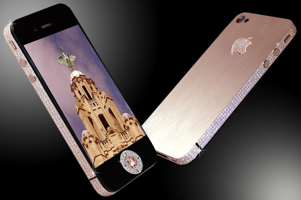 iPhone 4 Diamond Rose Edition by Stuart Hughes